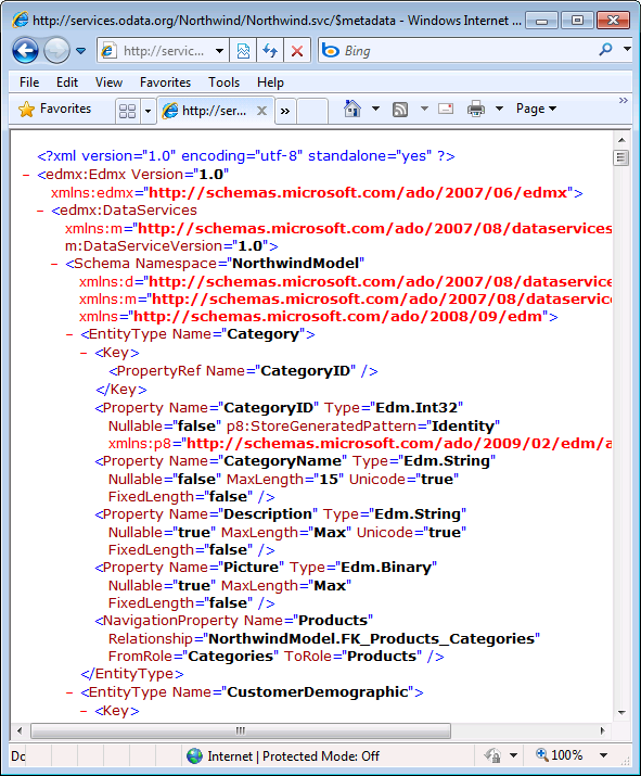 OakLeaf Systems: Querying OData.org’s SQL Azure Northwind Sample Data ...